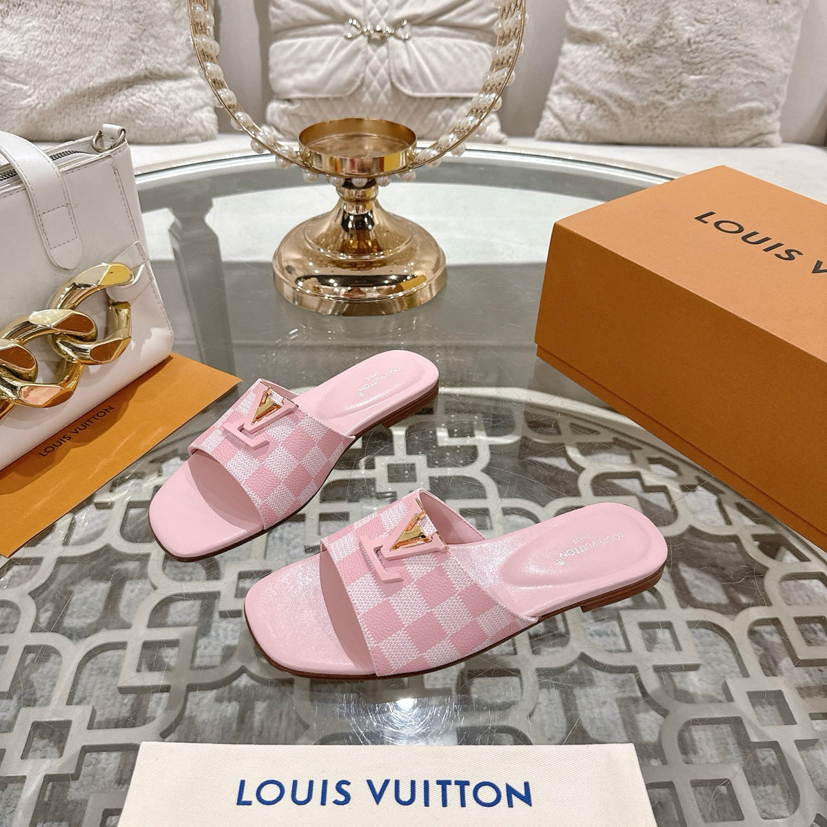 L fashion ladies slippers 0725063001