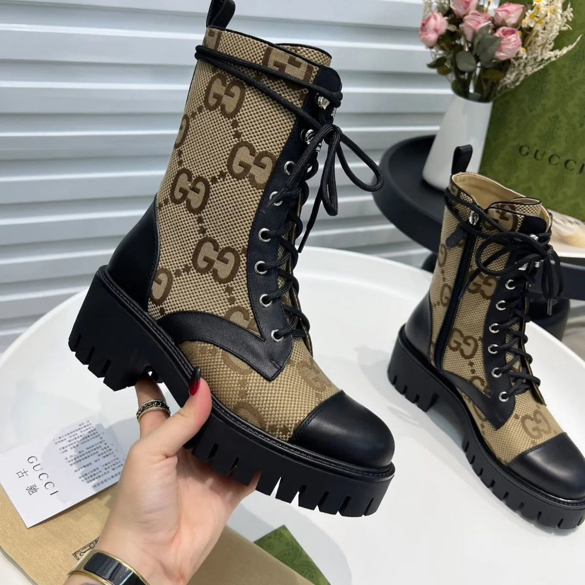 Thick Bottom Boots Women's Fashion Short BootsPD05202311902