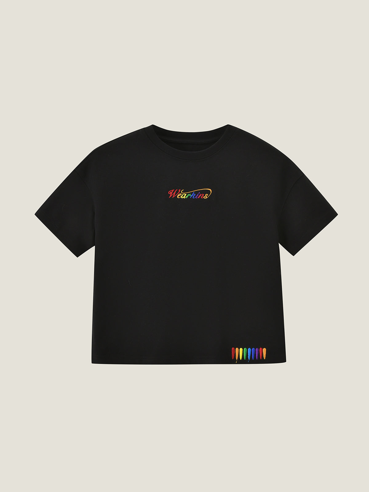 Family Matching Rainbow Embroidered Tee | PRIDE MONTH