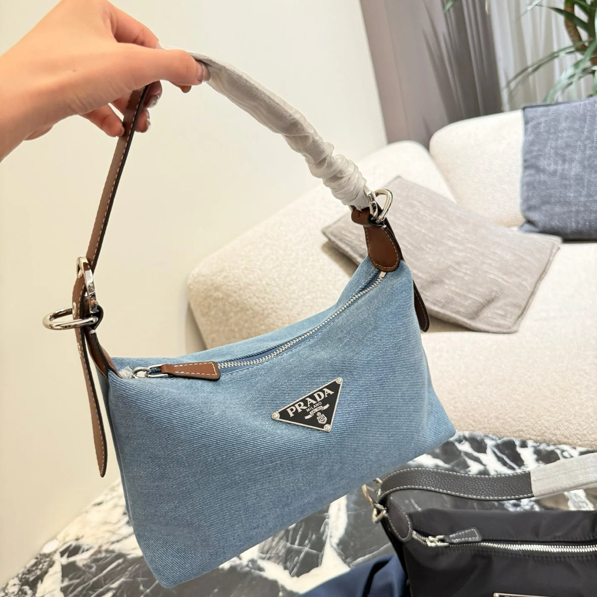 New simple and stylish nylon dumpling bag 1426020225