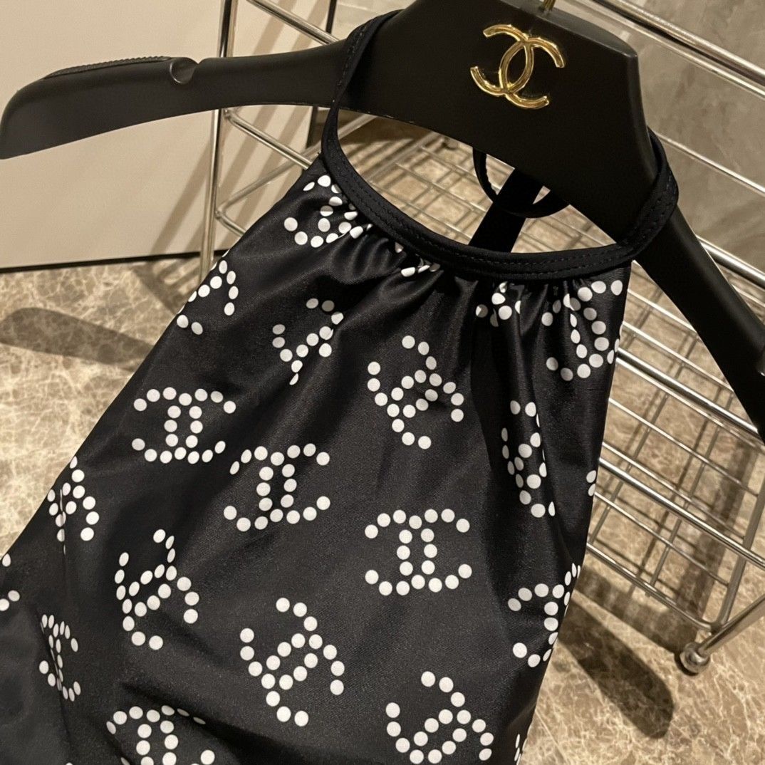 Summer New Black C Logo Women's swimwear-PD202353001