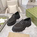 G fashionable rubber sole printed slip-on shoes XC0723110306