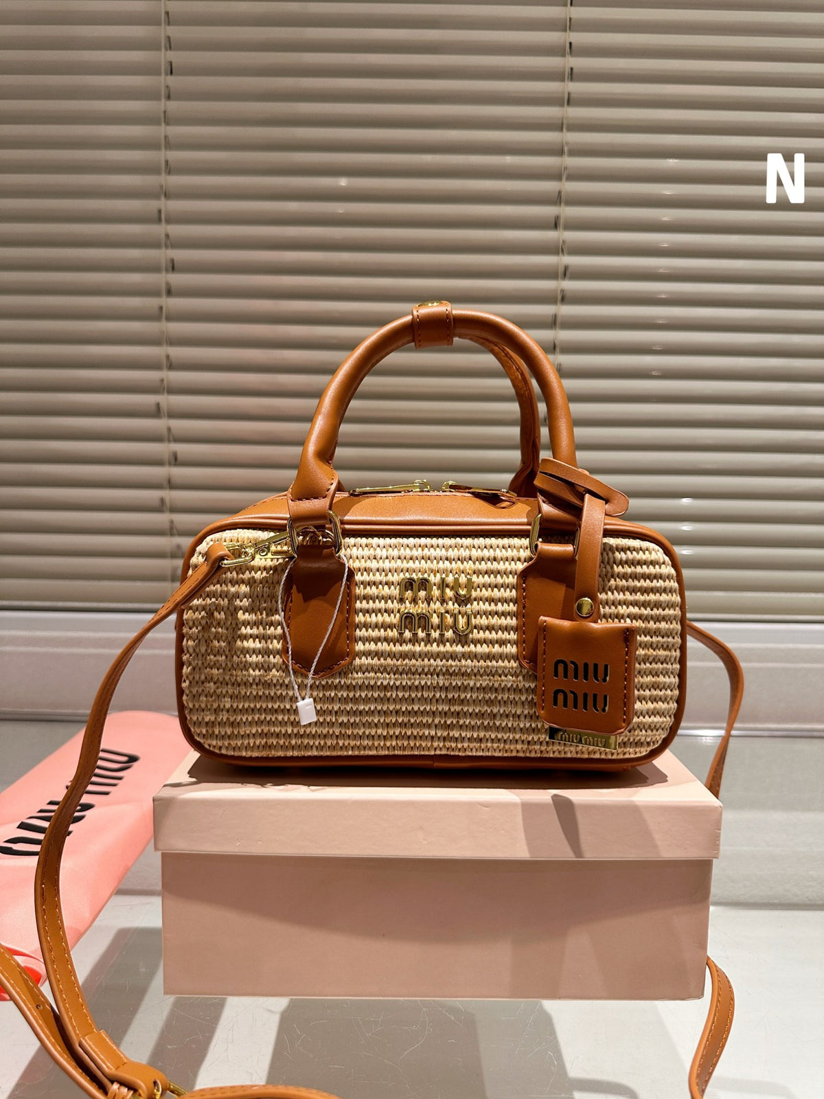 MM Straw Camera Bag 9002408009
