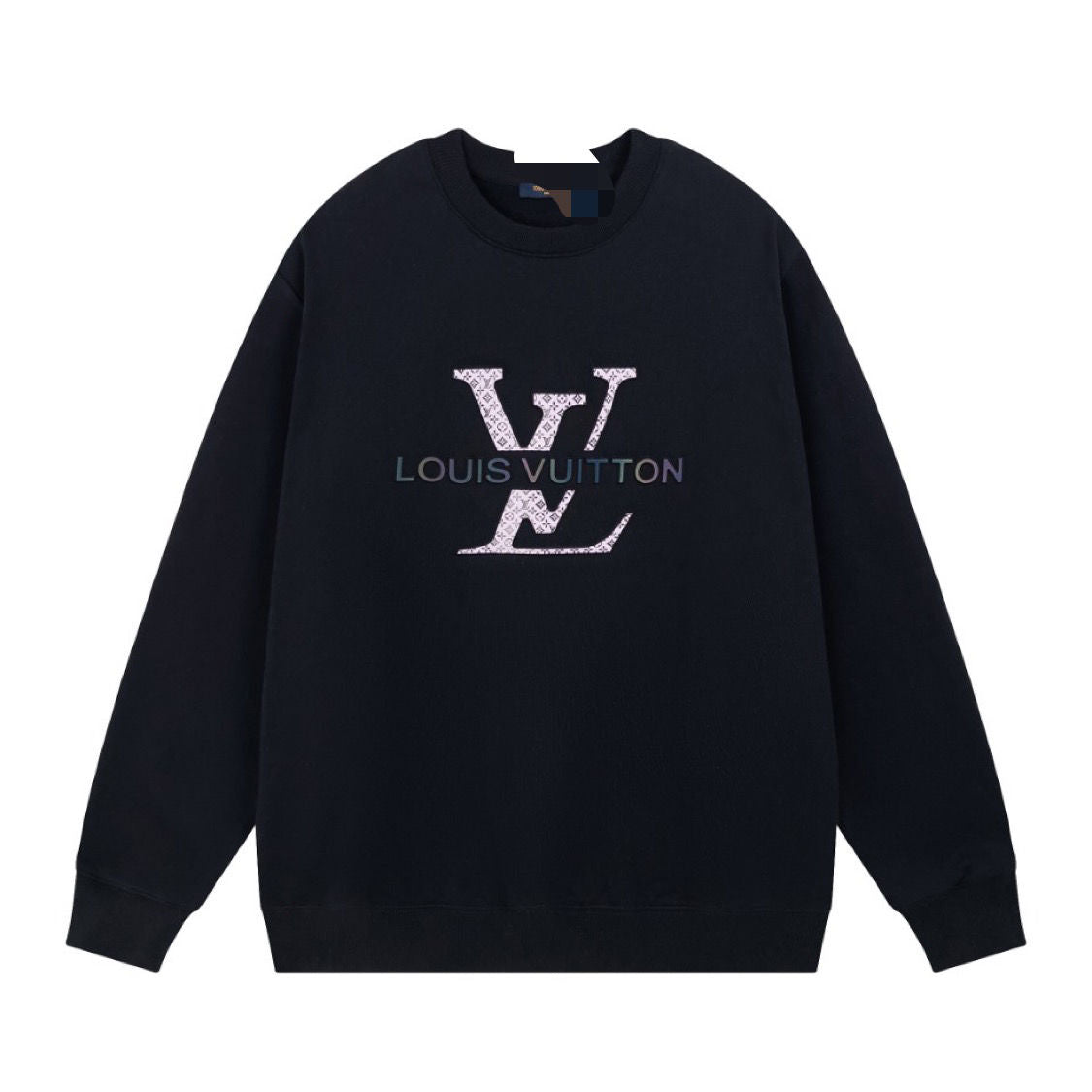 Autumn and winter new letter classic round neck sweater print loose  1209023