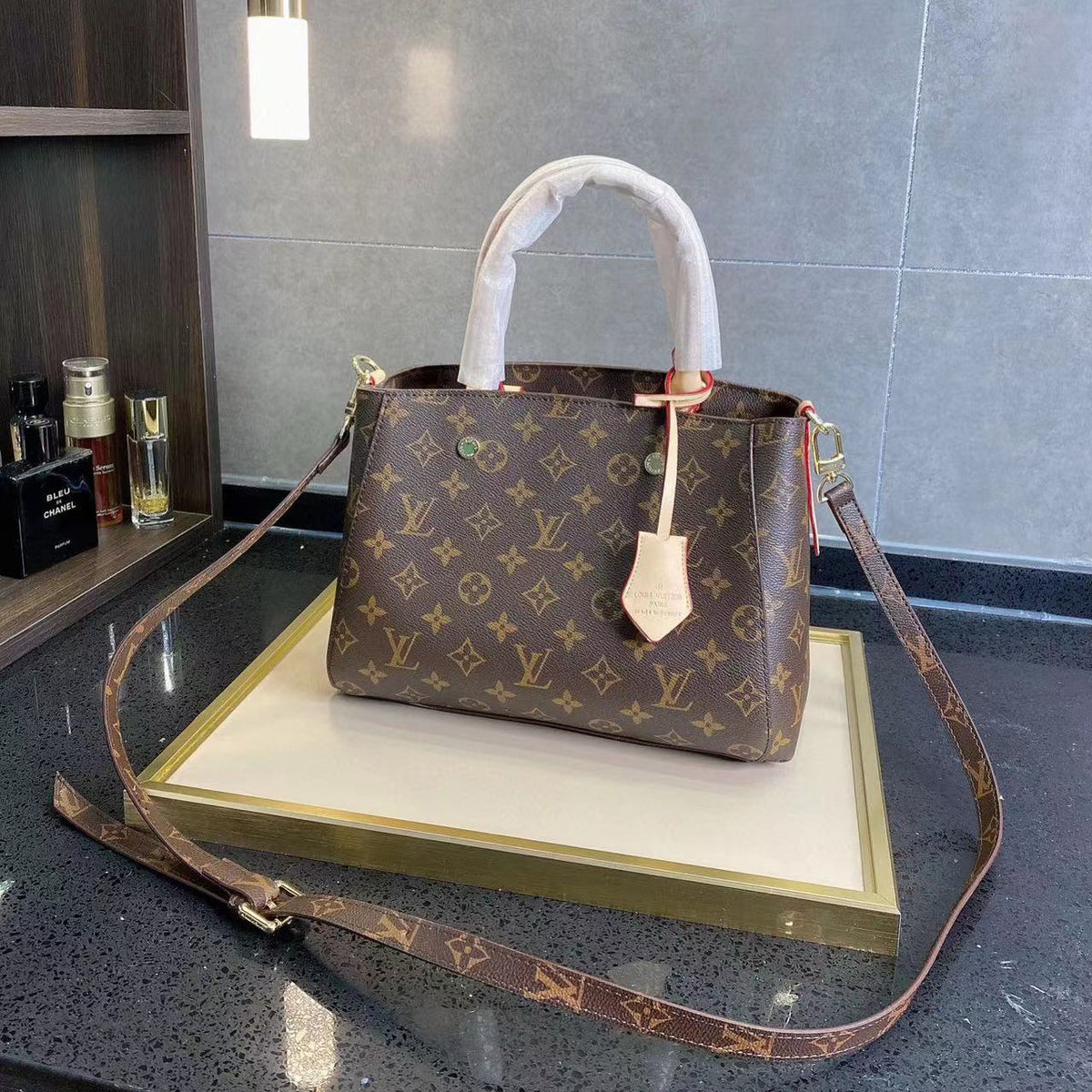 Printed tote bag XC1823092607
