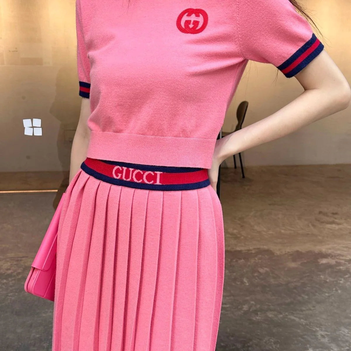 Two-piece Spring And Summer New Clothing Short-sleeved 1024030814