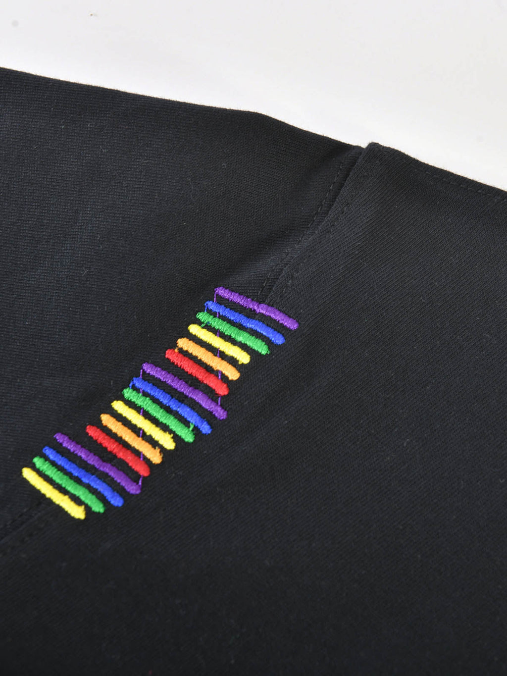 Family Matching Rainbow Embroidered Tee | PRIDE MONTH