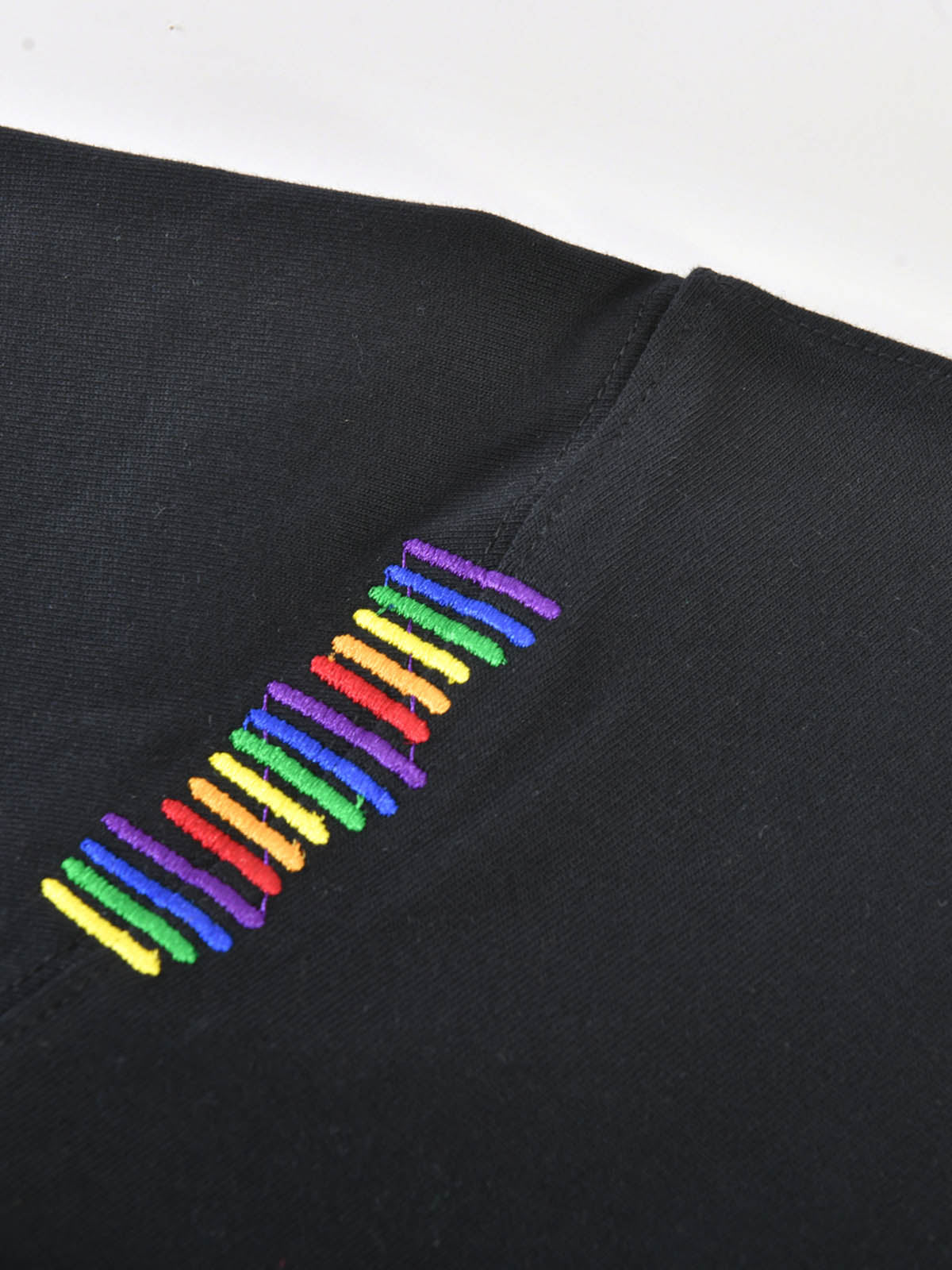 Family Matching Rainbow Embroidered Tee | PRIDE MONTH