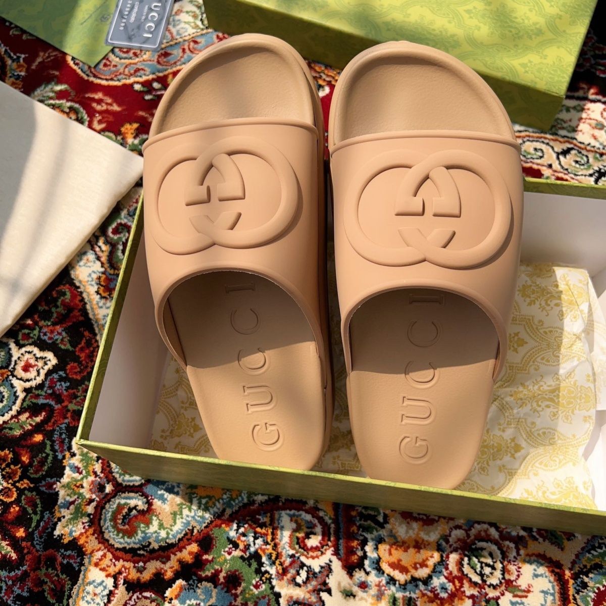 Ladies Fashion Luxury G Logo Sandals PD0223110301