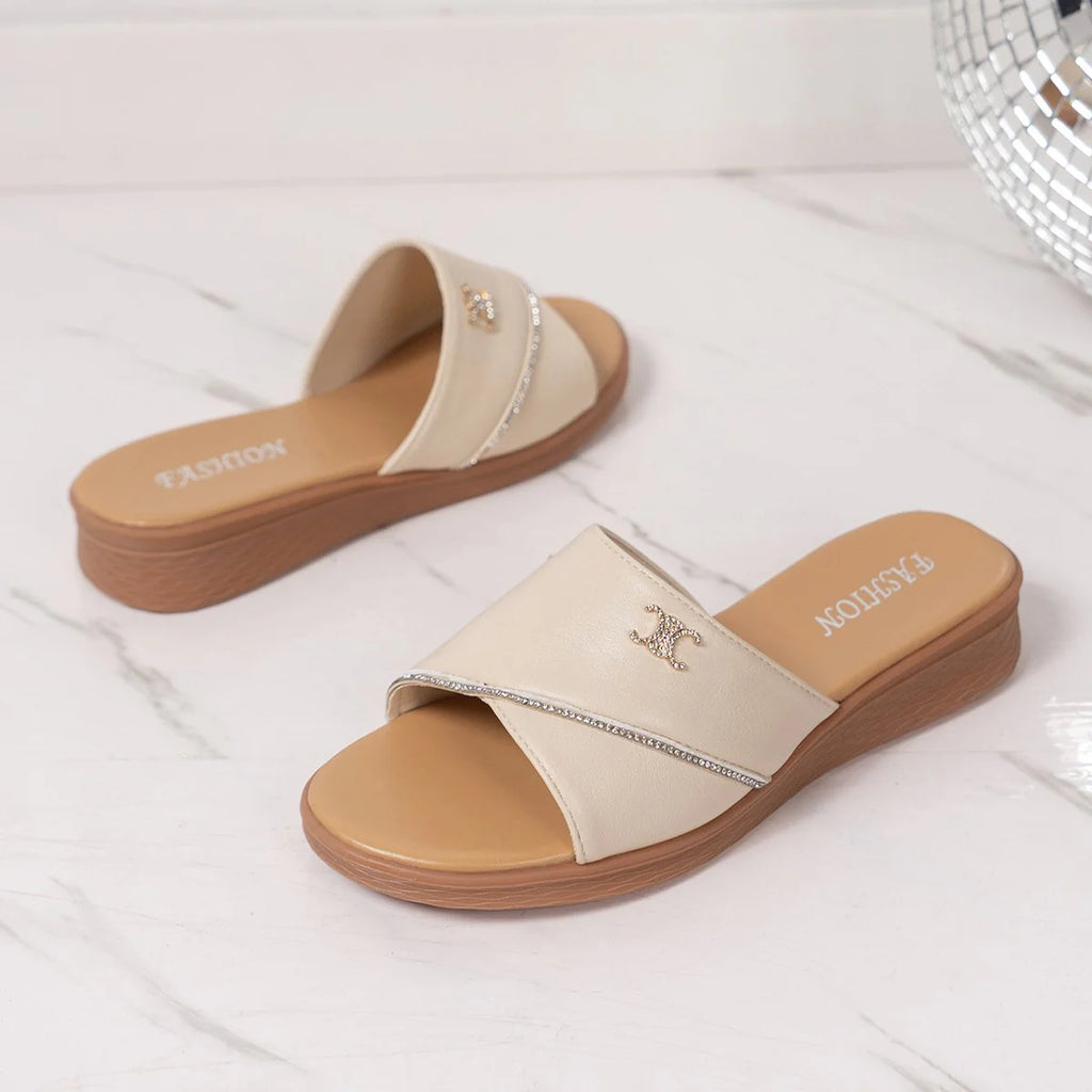 New Flat Slippers Fashion Casual Outer Wear 1024061710
