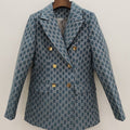 Fashion lapel siLer silk suit PD1023090109