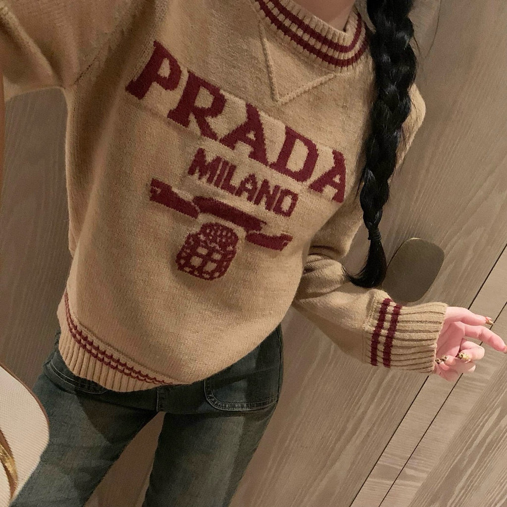 PR Long Sleeve Crewneck Sweater 1824091012