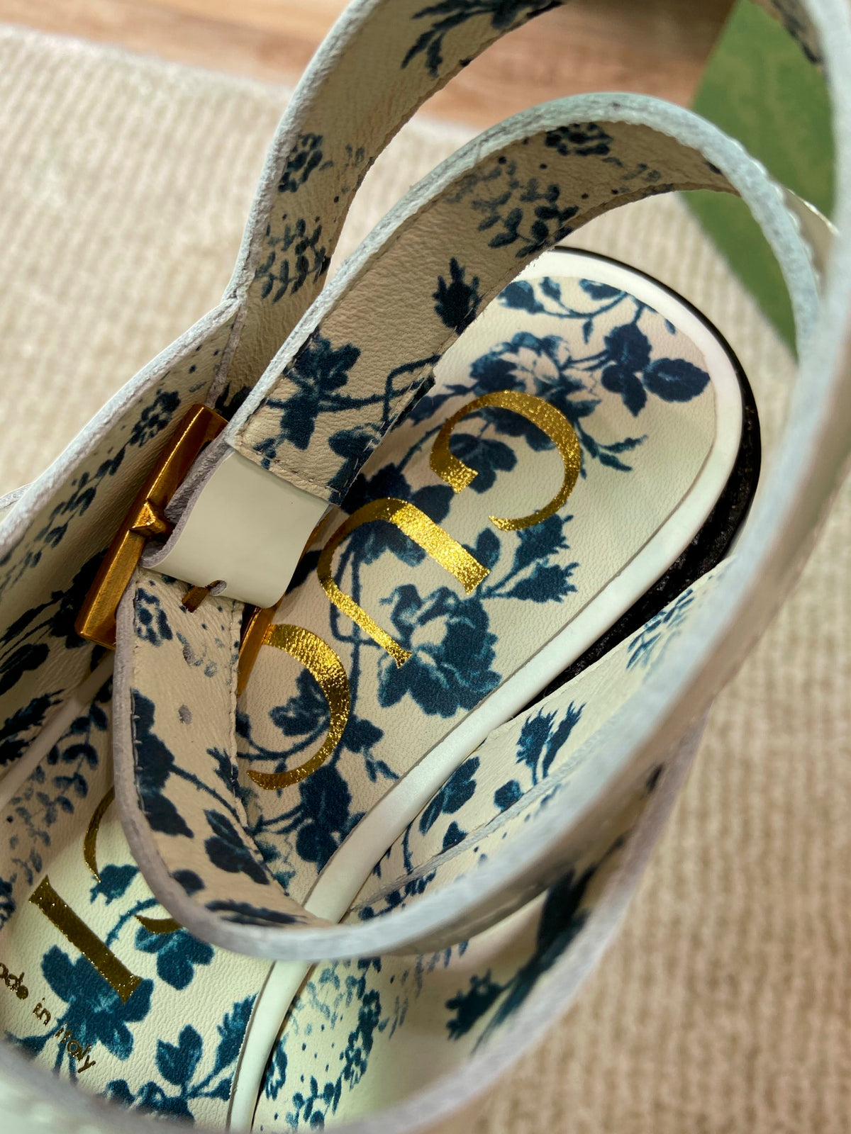 G Horsebit platform sandals 1824061308