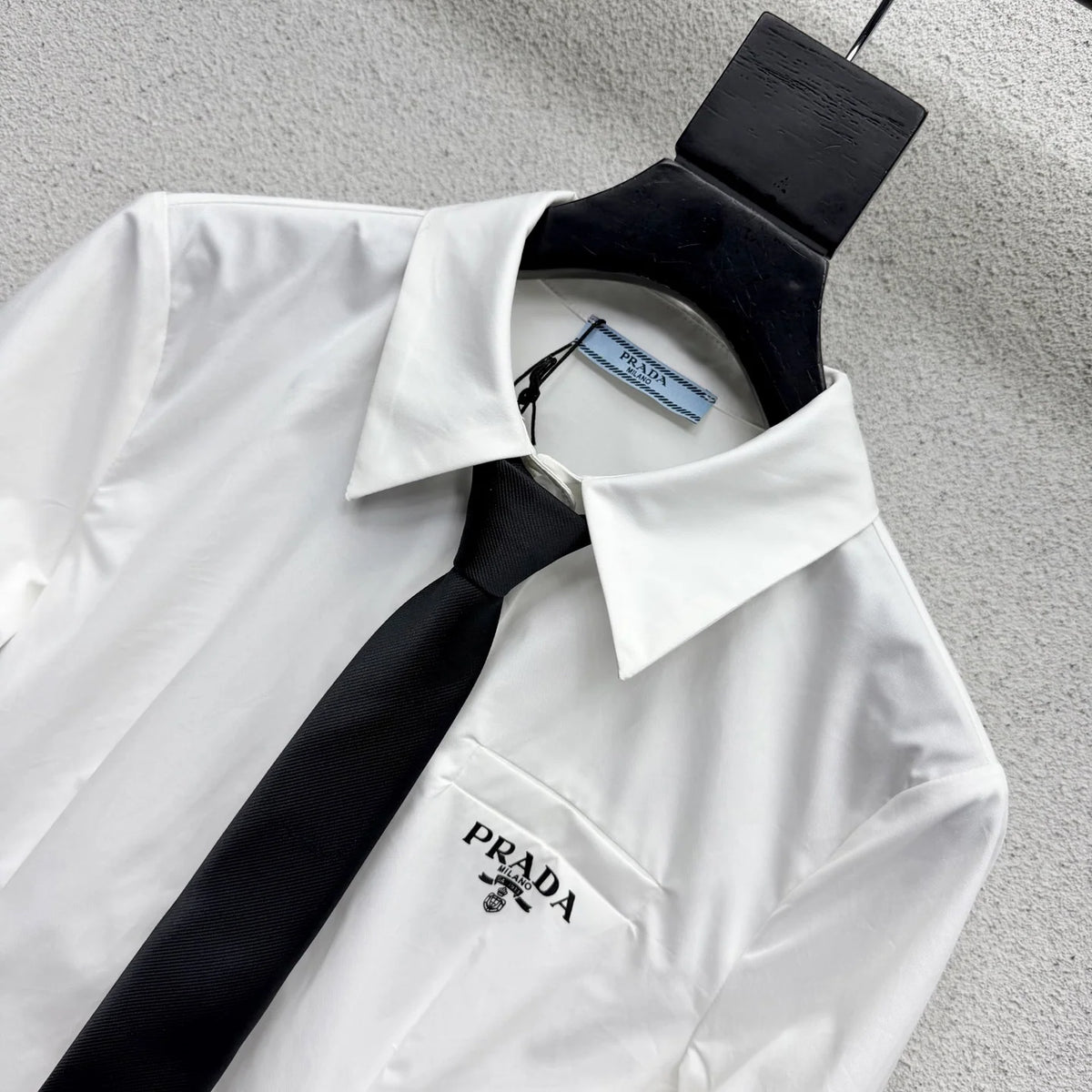Letter shirt with tie 1426010508