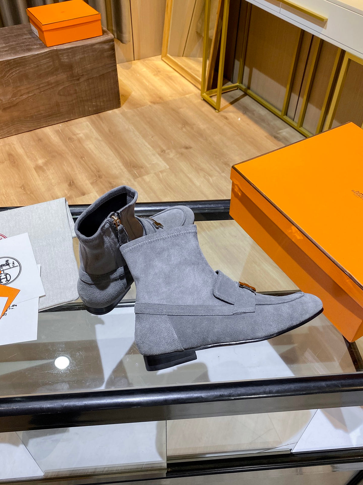 HH Fashion Suede Ankle Boots 0724110505