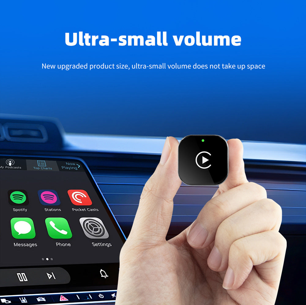Mini Cube 3.0 Adattatore Wireless per CarPlay e Android Auto