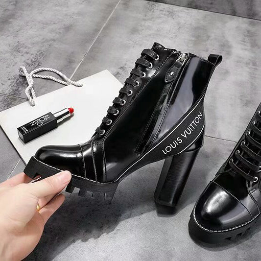 Classic high-heeled martin boots XC1823092003