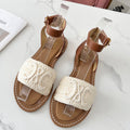 Classic Logo Woven Sandals 1025070208