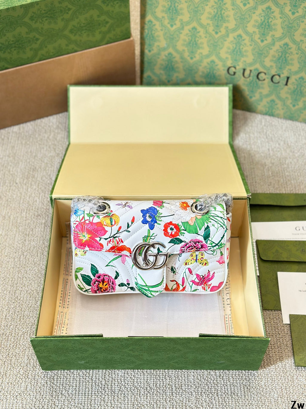 floral print shoulder bag 0724090402