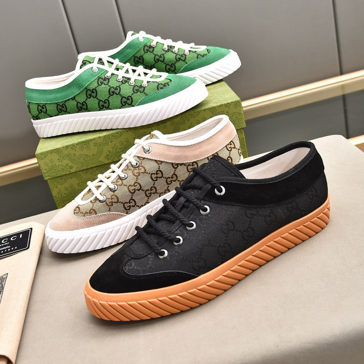 low top printed canvas shoes XC0723041701