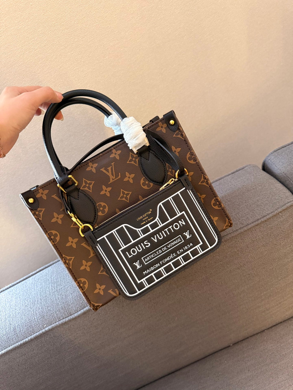 L Fashion Print Jungle Tote Bag 0724112805