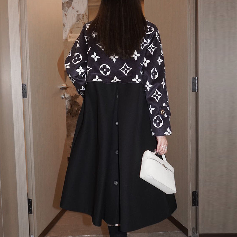 Fashion casual long windbreaker PD1023101629