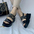 New Fashion Classic Versatile Thick Sole Sandals 1024062019
