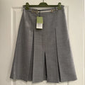 Horsebit Skirt Wool 1025051603