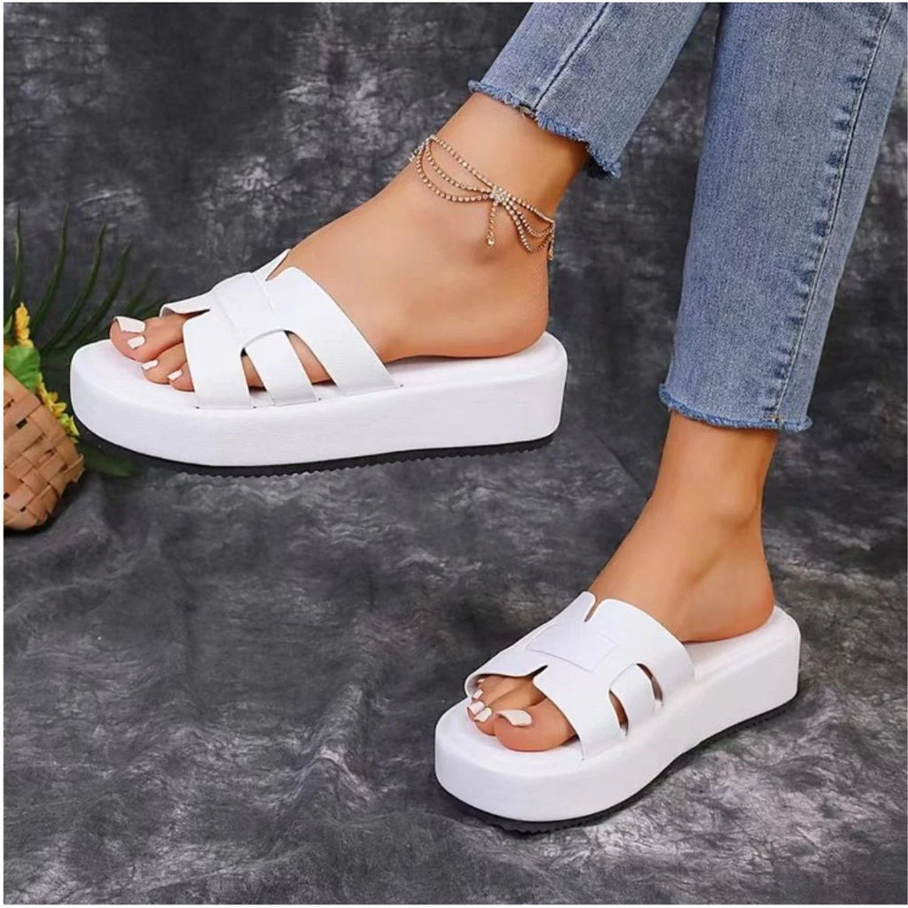 New Large Size Fashionable All-match Fish Mouth Beach Sandals And Slippers 1024041104