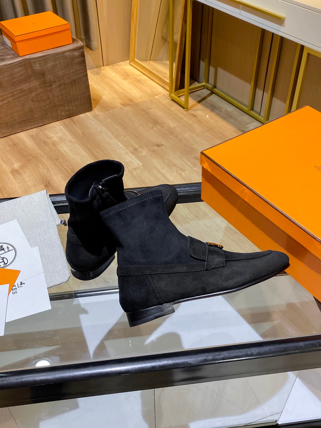 HH Fashion Suede Ankle Boots 0724110505