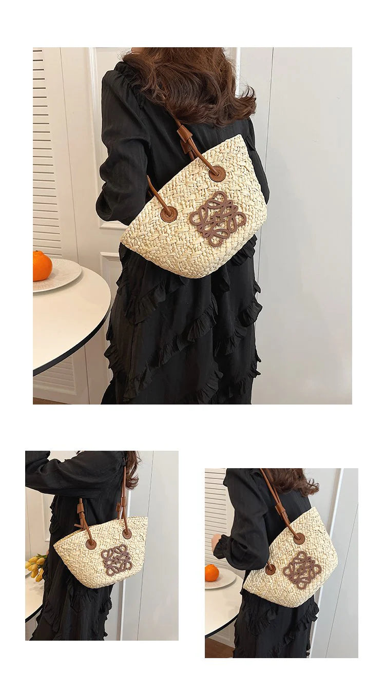 High-end Fashion Simple Casual Beach Bag 1024041707