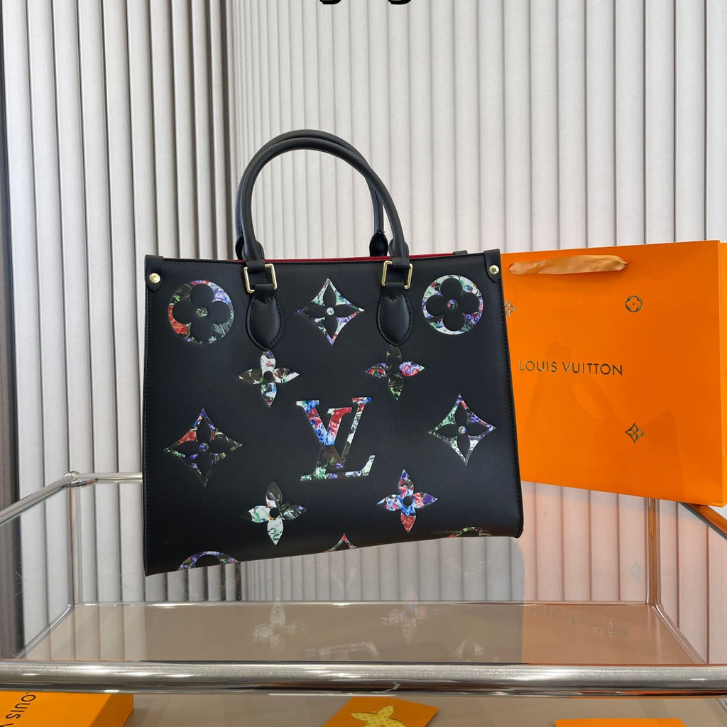 Black Color Printing High-value Fashion Bags WLFBG23021704