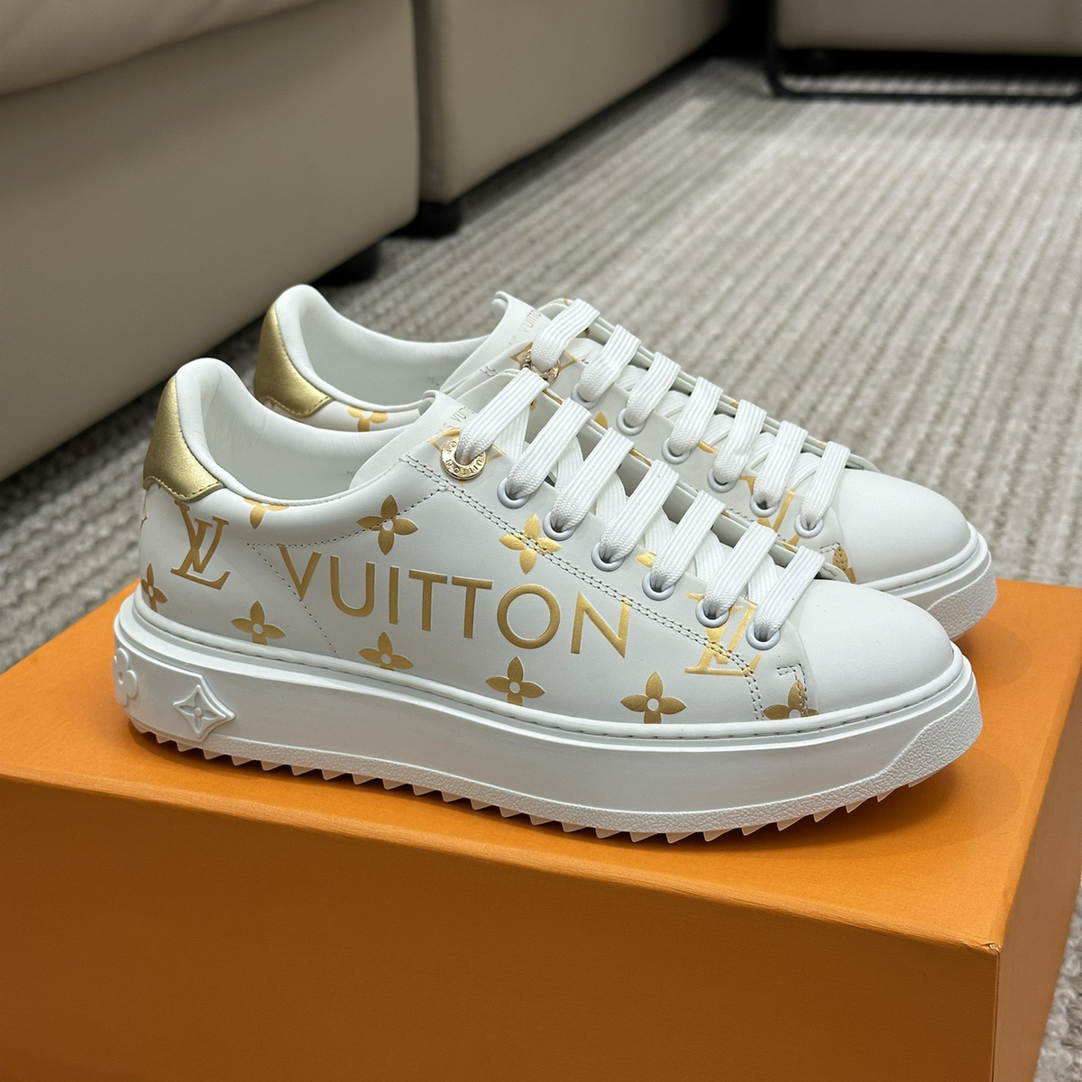 couple style printed white shoes XC0723042102