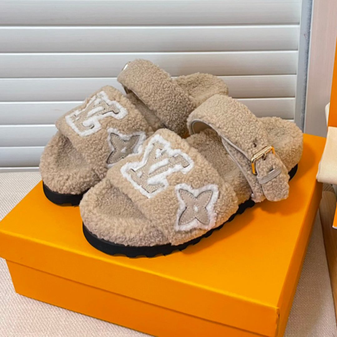 New autumn and winter wool slippers XC1023092118