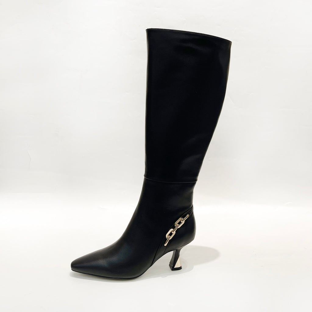 L new fashion 6.5cm leather boots 0724102307