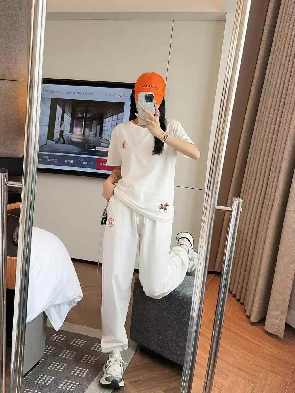 H Fashion Summer Short Sleeve Suit 0725052010