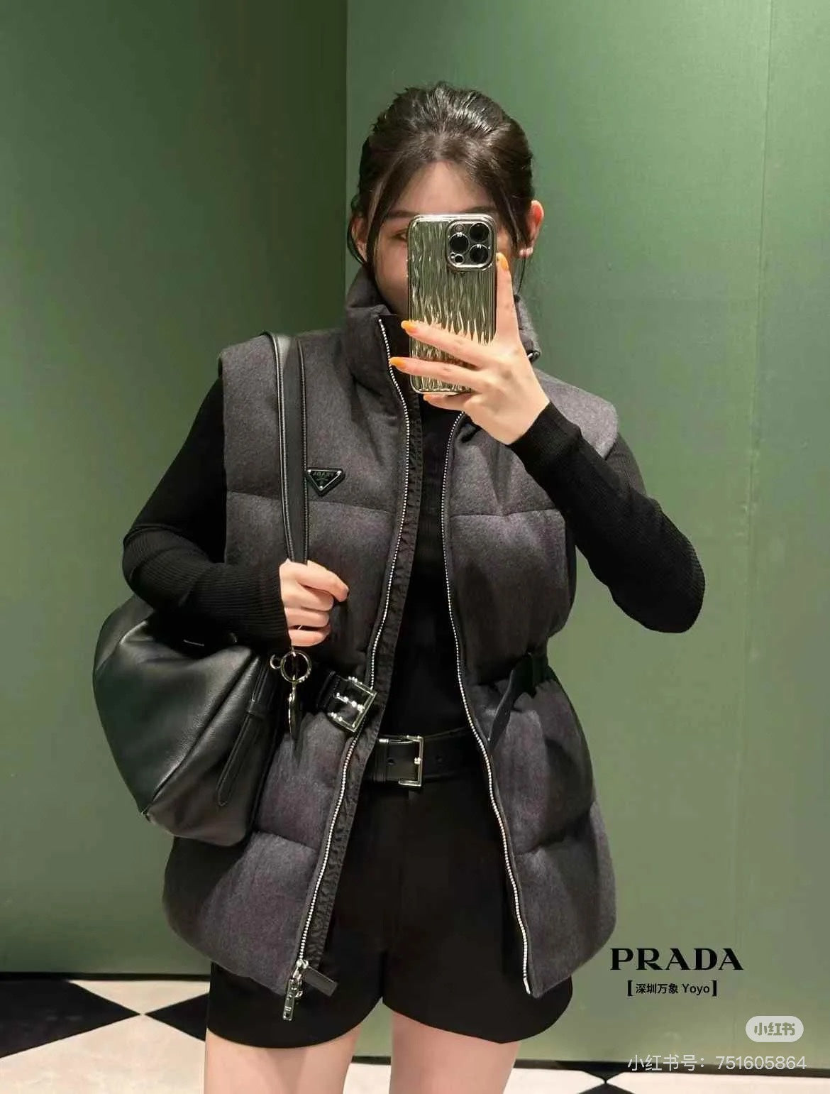 P cotton vest jacket 0724111207