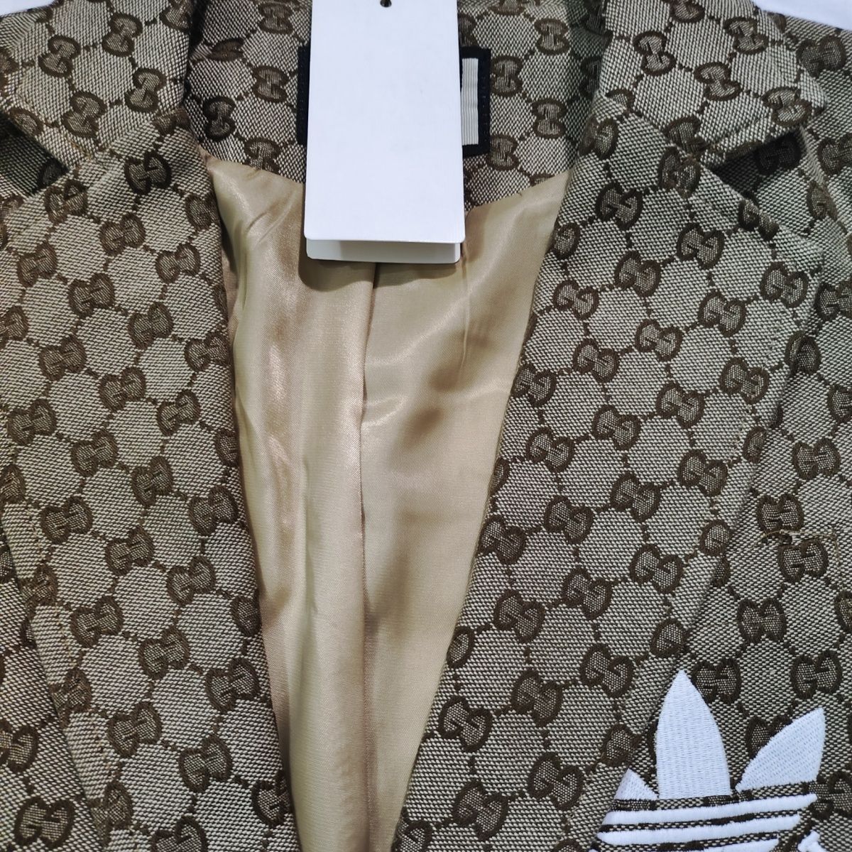 Letter Embroidery Single Row Suit XC0823091101