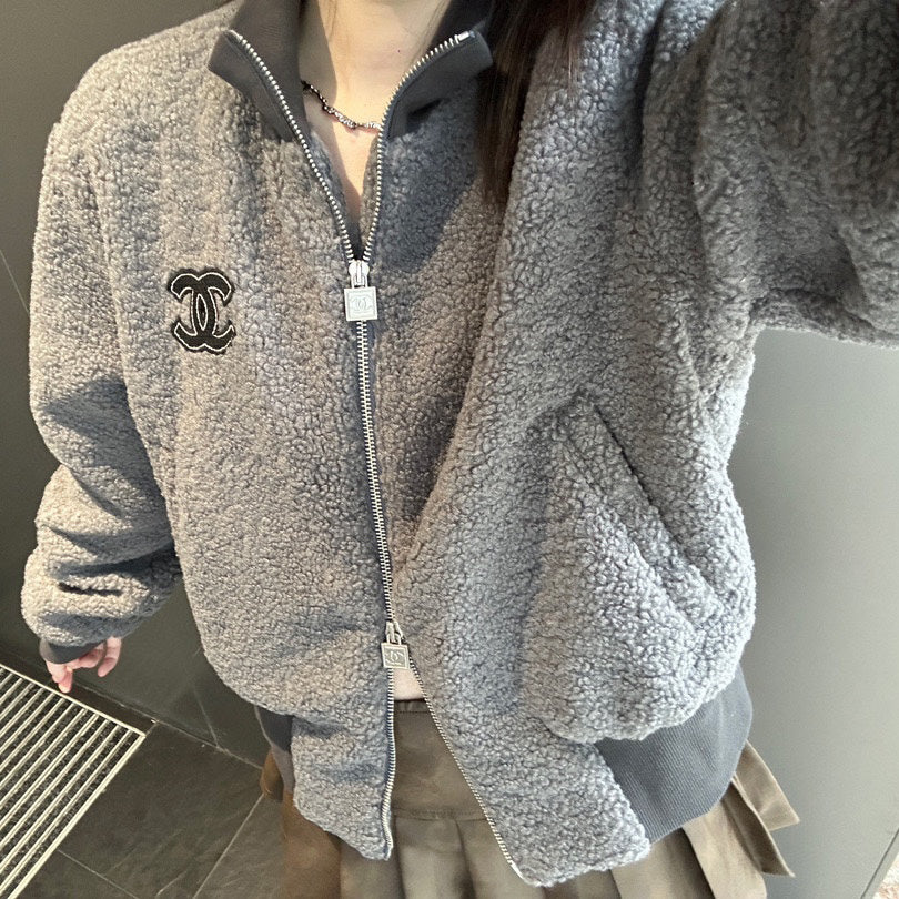 Fashionable grain veLet jacket XC0723112205