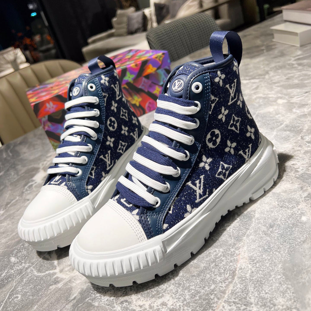 L Monogram Denim Squad Sneaker 1824071803