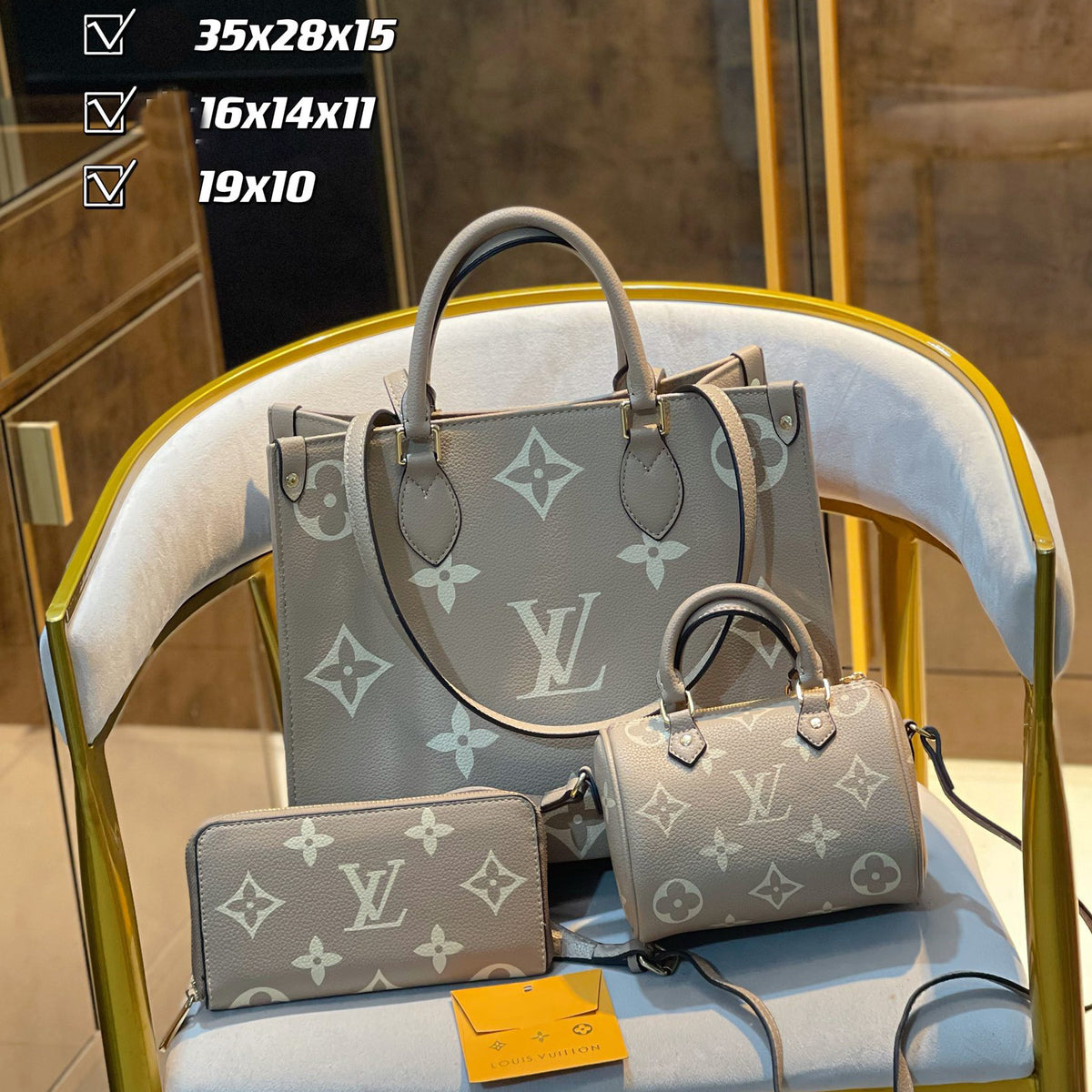 New fashion design style all-match three-piece bag XC7040712
