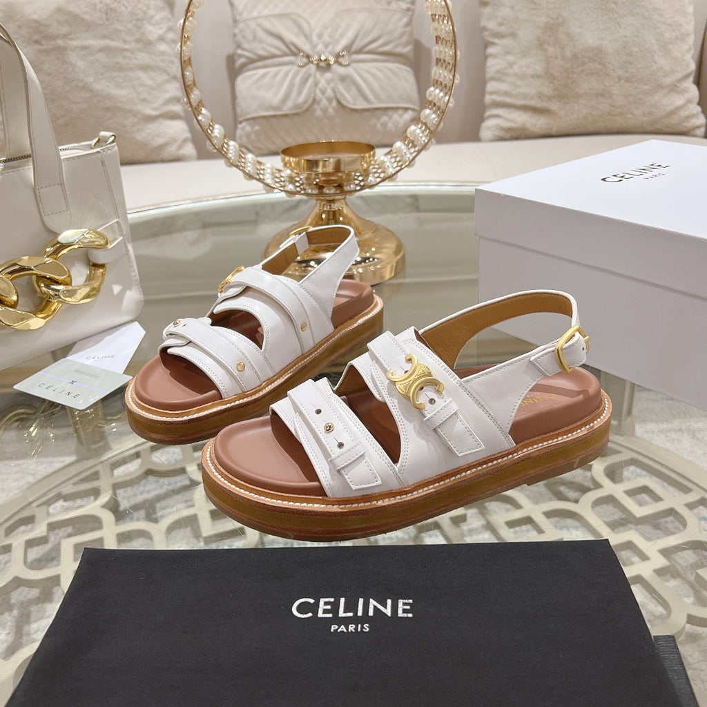 CLN Fashion Leather Roman Sandals 0725041402