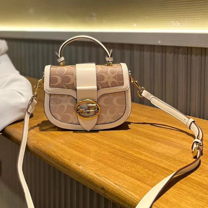 New Fashion All-match Cowhide Handbag Casual Crossbody Small Bag 1024061907