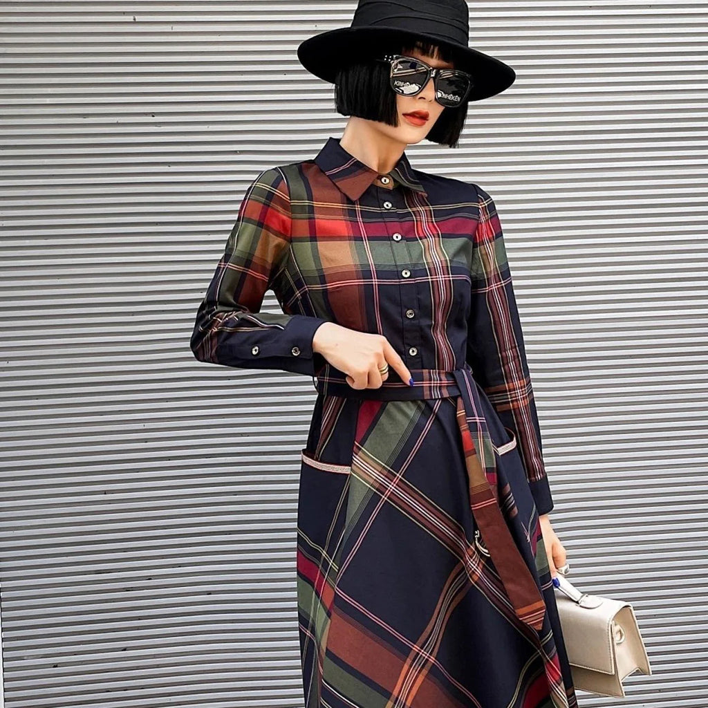 New shirt mid length dress 1024022610