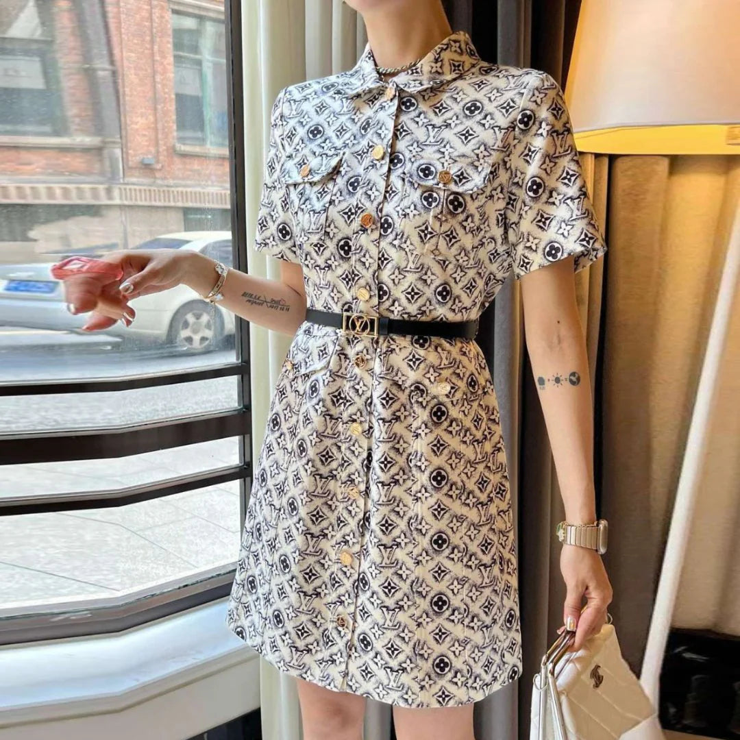 New Printed Fashion Dress 1024050908