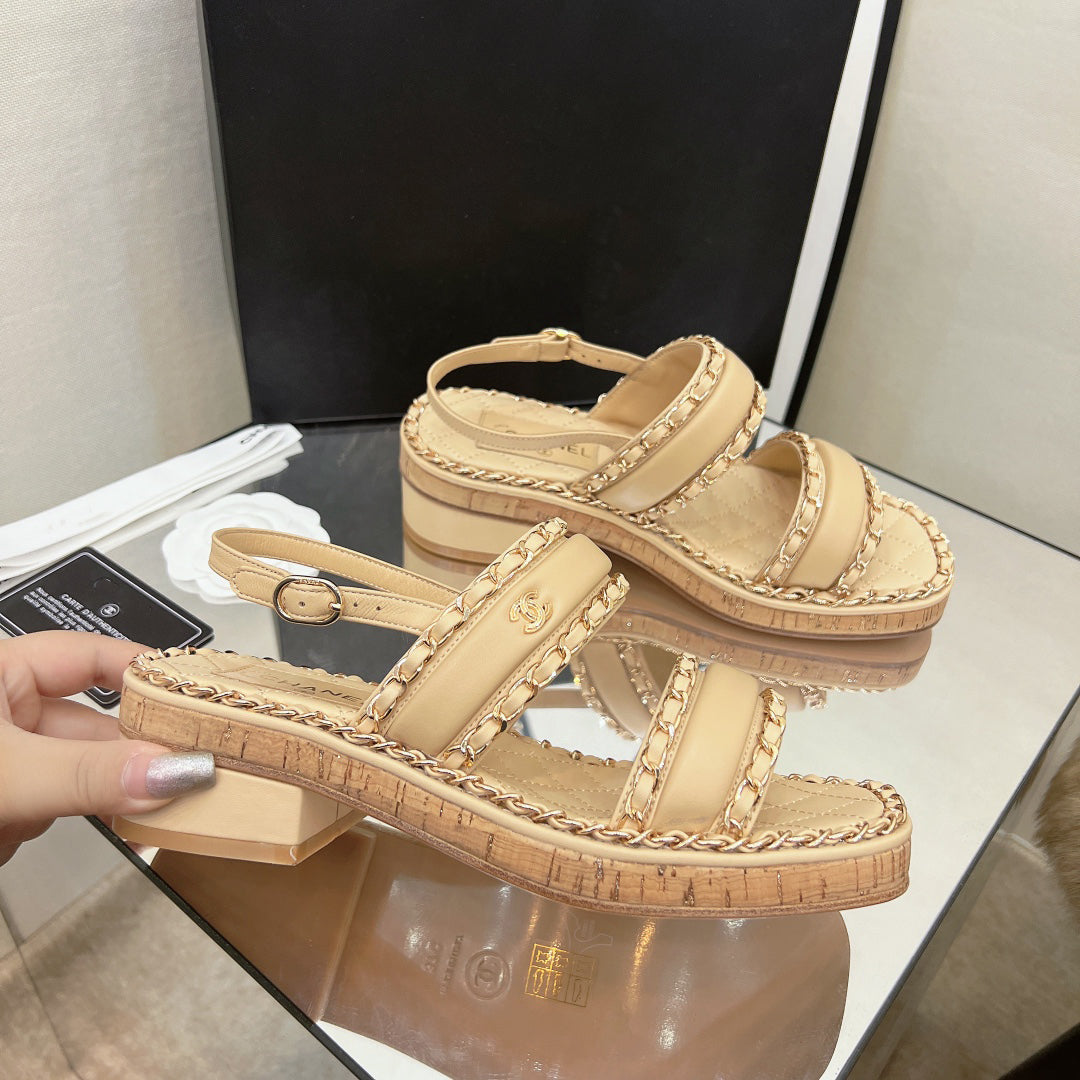 CN-Low Heel Sandals XC0723072006