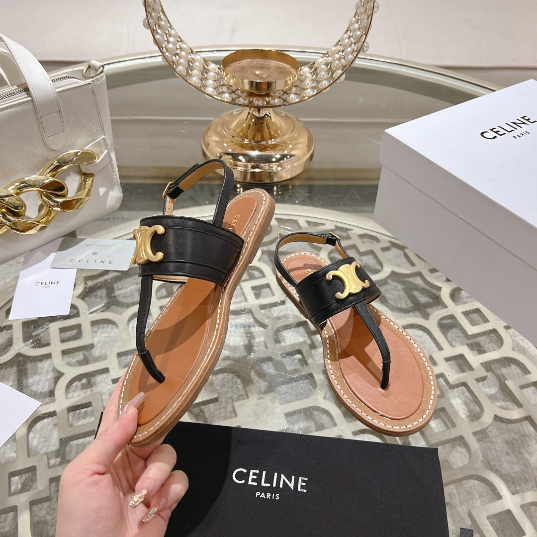 CLE 24ss leather beach sandals 0724082005