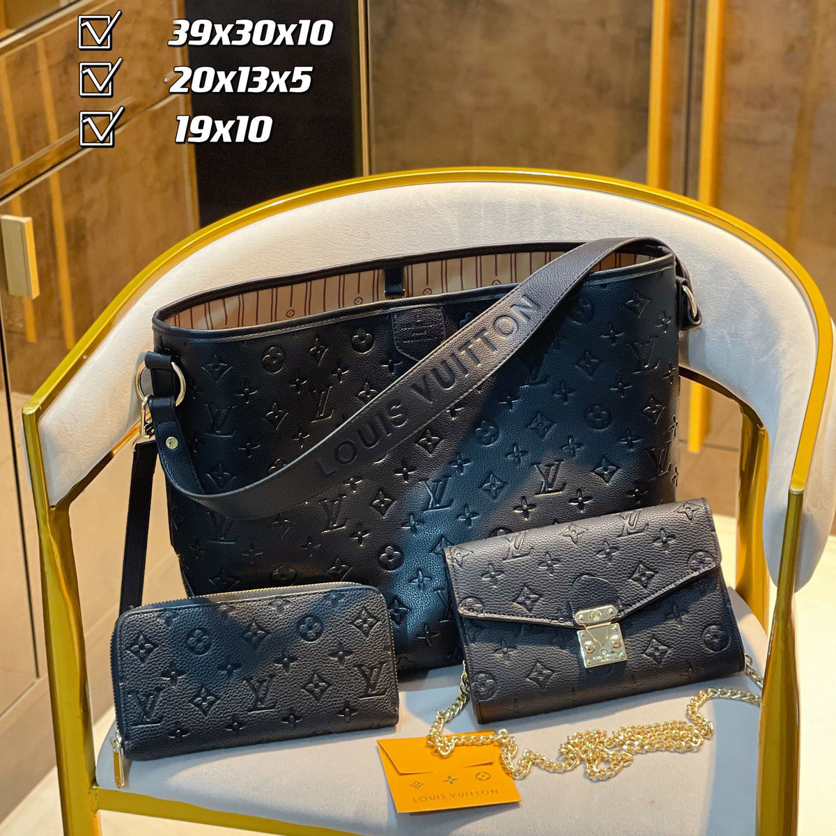 New fashion design style all-match three-piece bag XC7040704