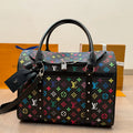 L fashion canvas print pet bag 0725022811