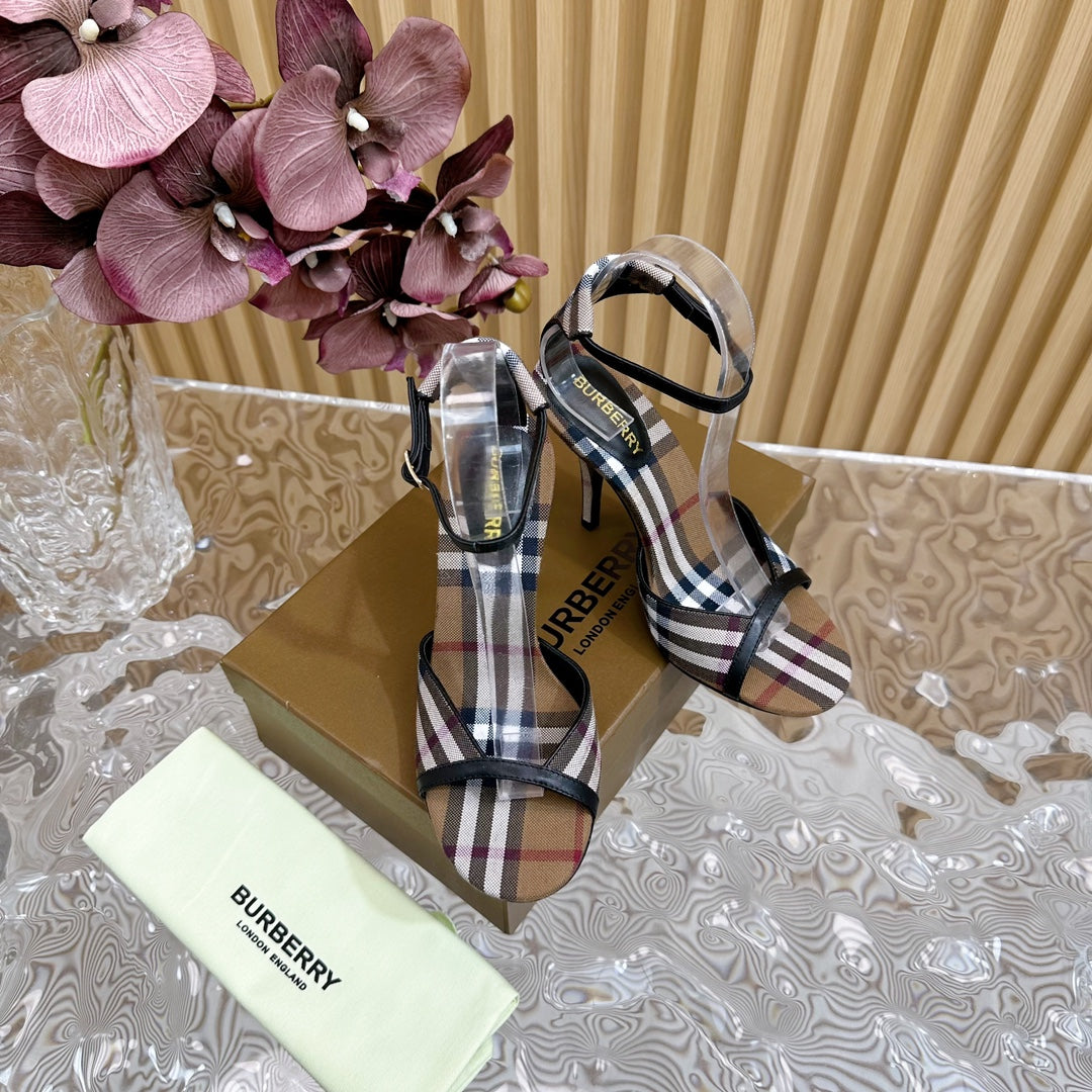 BBR classic striped high heels 0724051102